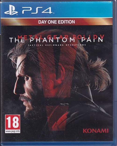 Metal Gear Solid V - The Phantom Pain - Tactical Epsionage Operations - PS4 (B Grade) (Genbrug)